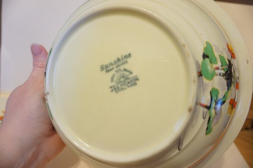 J & G MEAKIN ENGLAND SUNSHINE VEGETABLE DISHES BOWL LID--REG 561073-SOL 391413 - Picture 7 of 11