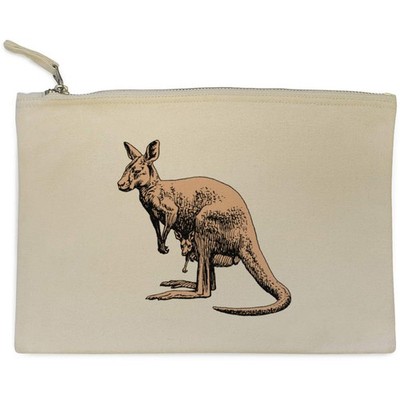 Clutch / Zubehörkoffer aus Canvas ''Kangaroo'' (CL00041475)