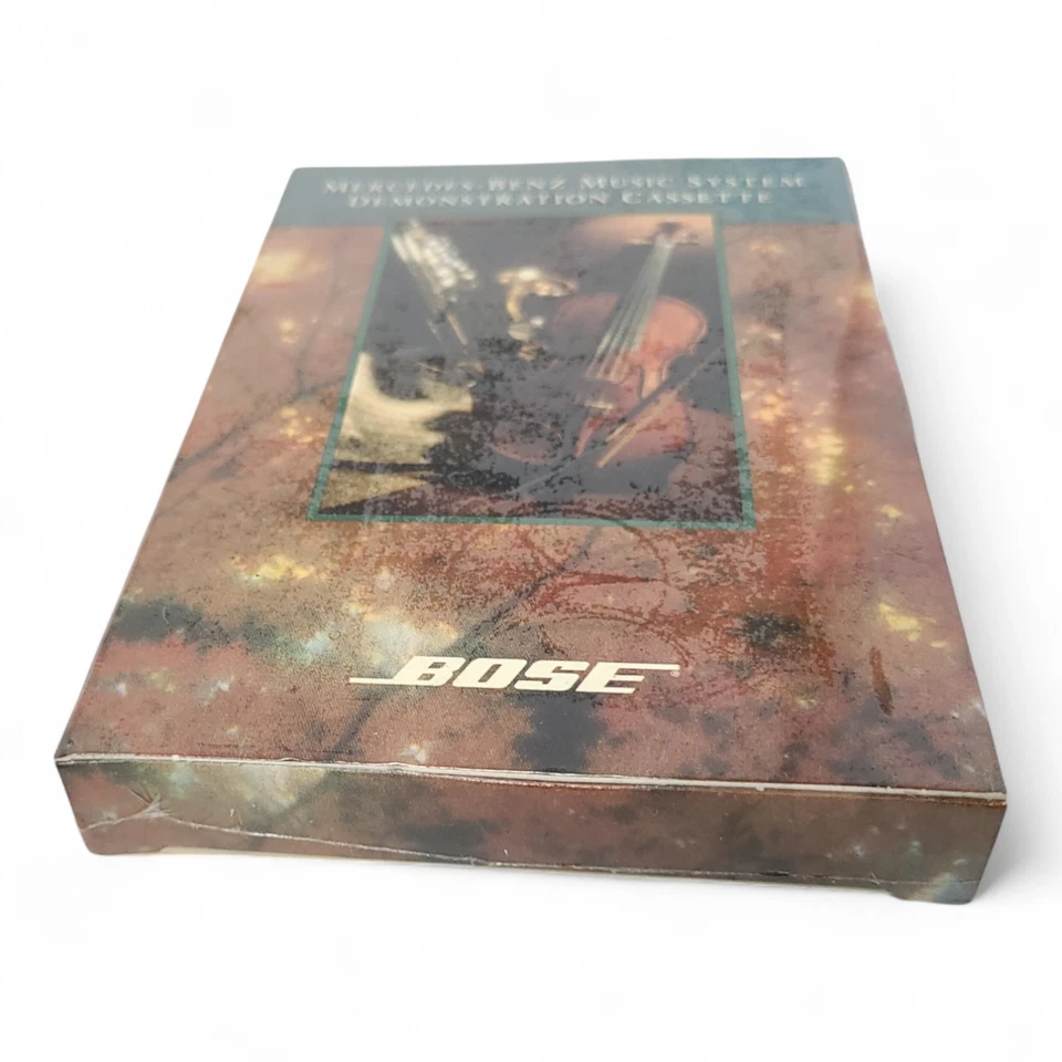 Vintage Bose  Mercedes Benz  Music System Demonstration Cassette HTF Sealed NOS - Image 3 of 4