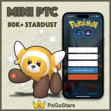 Pokémon PTC GO - Shiny Stufful - 80K Stardust✨Read Description✨