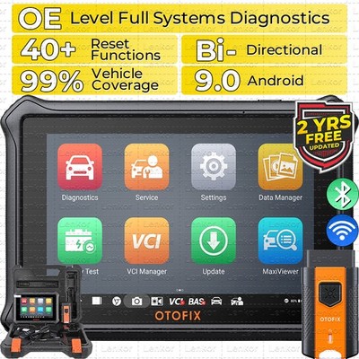 2025 OTOFIX D1 Lite Bidirectional Full System Diagnostic Tool Key Coding Scanner