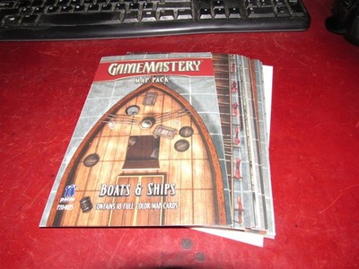 Paizo: Gamemastery: Map Pack: Boats & Ships: Complete