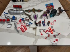 1987 Tyco Dino Riders Lot Figures Dinosaurs Deinonychus, Ankylosaurus