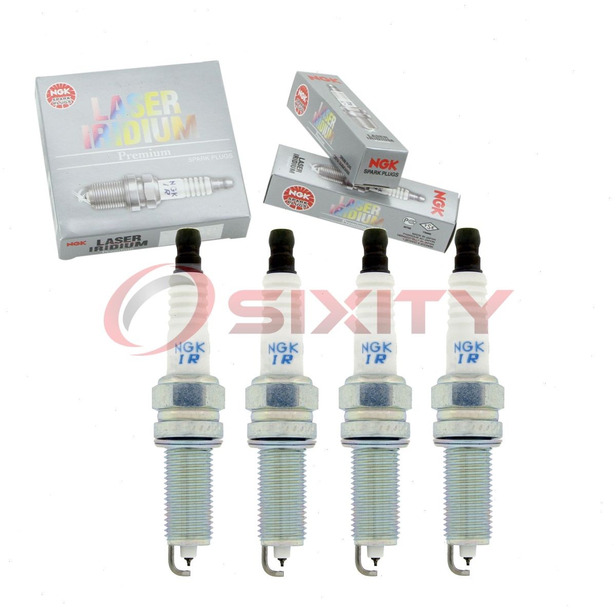 4 pcs NGK Laser Iridium Spark Plugs for 2012-2016 Hyundai Elantra 2.0L 1.8L bo