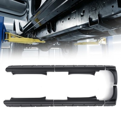 For 2014-2018 Chevy Gmc Crew Cab Pickup Pair of Slip-on Rocker Panel Cab Corners