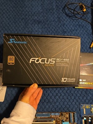 Sea Sonic Focus GX-650 ATX Power Supply, 650W, 80+ Gold, Full-Modular