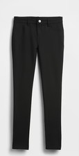 GAP Ponte Indigo Uniform girls Pants Size 8 NWT