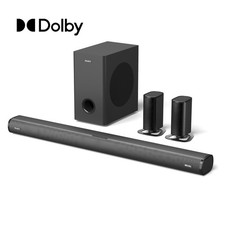 Soundbar 5.1, Wireless Sat+Sub USB, AUX, Opt, HDMI ARC. Maggioranza Everest, GEPR