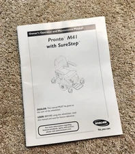Invacare Pronto M41 Owner's Operator and Maintenance Manual