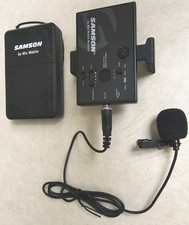 Samson Go Mic Mobile PXD2 MICROPHONE Transmitter GMM Receiver TESTED WORKING