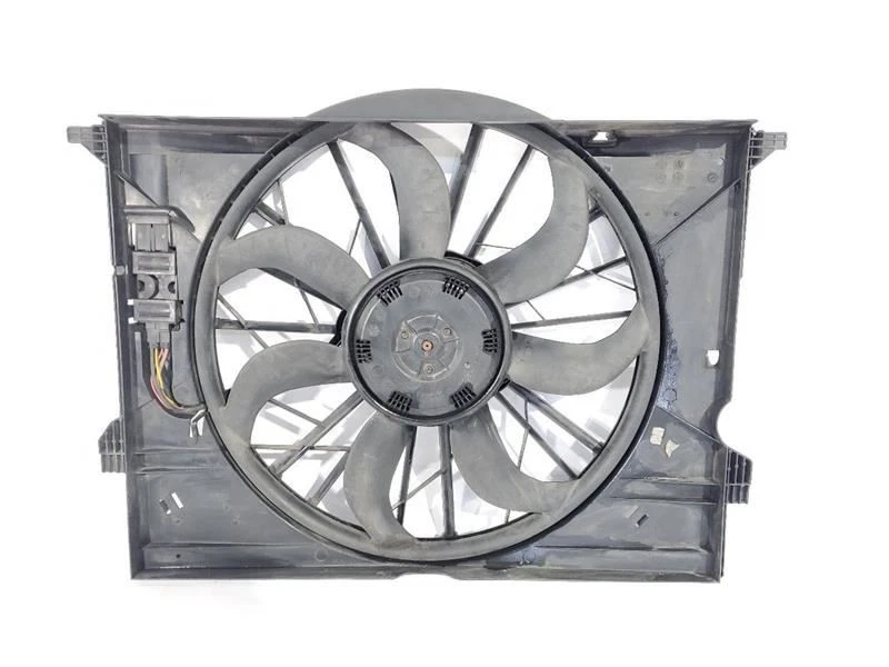 Conjunto de ventilador de radiador Mercedes E350 2007 2008 OEM 1137328108 Foto 2 de 4