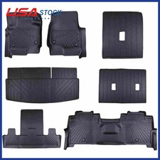 For Ford Expedition 7 Seats 2018-2024 Rightleft All Weather Car Floor Liners