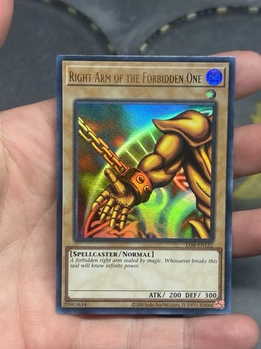 Yu-Gi-Oh TCG Right Arm Of The Forbidden One 25th Anniversary LOB-EN122