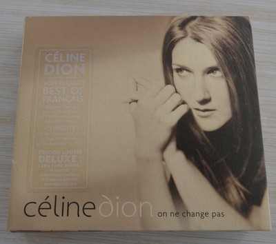 2 CD + DVD DIGIPACK COMPILATION ON NO CHANGE CELINE DION 33 TITEL BEST OF