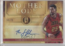 2016-17 Panini Gold Standard Mother Lode 50/75 Thabo Sefolosha #44 Auto 1u6