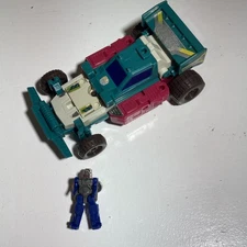 Vintage G1 Transformers Joyride & Hotwire Powermaster 1988 Hasbro