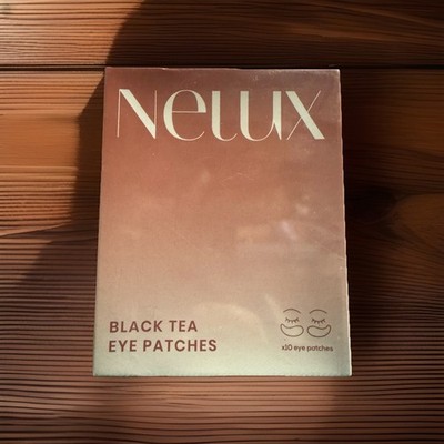 Nelux Black Tea Eye Patches Hydrating Under Eye Mask Depuffing Dark Circles