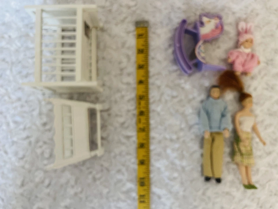 Lote de 3 piezas de guardería Melissa & Doug + mamá papá y bebé Foto 4 de 4