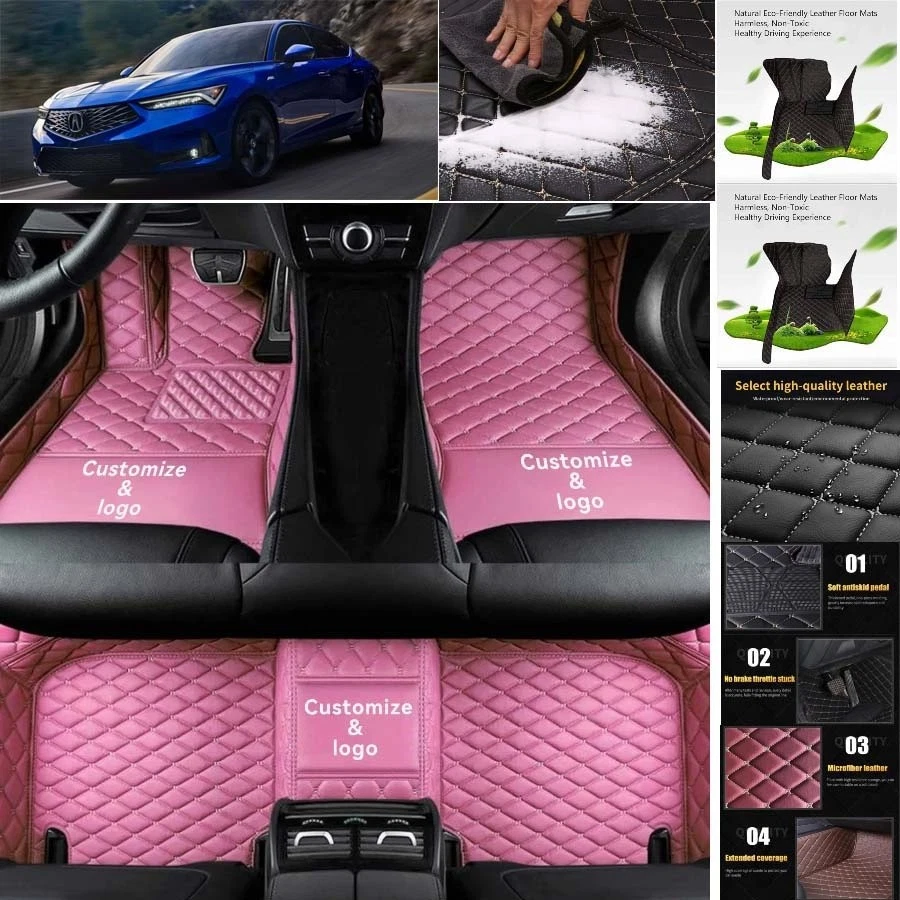 For Ford Ecosport Car Floor Mats Custom Waterproof Auto Liners Carpets Foto 3 de 4