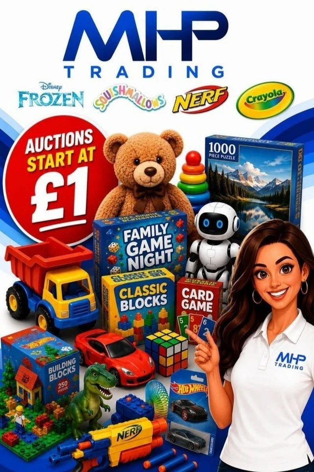 MHP TRADING TOYS & HOMEWARE LIVE AUCTION - TY - DISNEY ETC