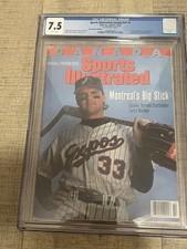 CGC 7.5 Sports Illustrated Canada - Larry Walker First Cover