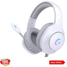 Ultimate RGB Surround Sound Headset for Gaming - Noise Isolation Microphone