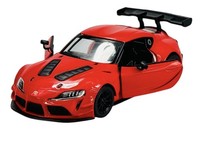 Kinsmart Toyota Gr Supra Racing Concept Red 1:36 No Box Die Cast Metal Model New