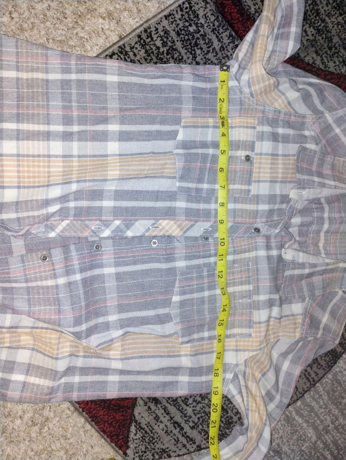 Roxy Multicolor Button Down Woman's Long sleeve S… - image 4