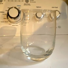 Glass Stemless Wine Glass Solid Color Modern Round Design 14 oz 5 in Libbey