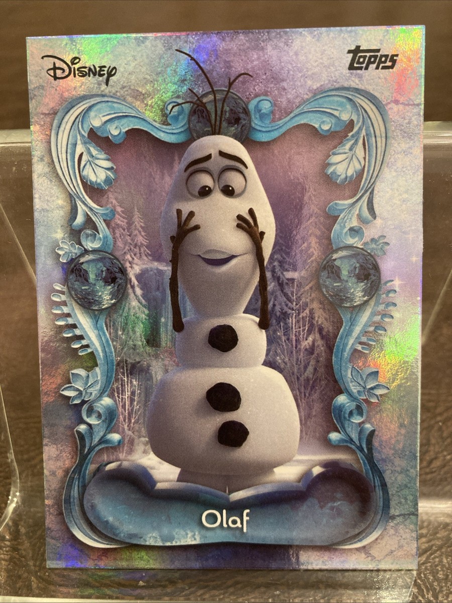 Disney OLAF トレーディングカード 15/25 2025 Topps Disney Wonder Olaf Character Frozen Insert #F-5 | eBay