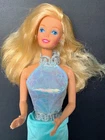 Vintage 80's Magic Moves Barbie Doll 2126 With Skirt, Belt And Robe Works