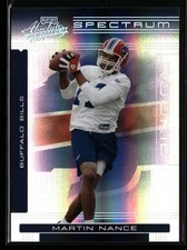 Martin Nance 2006 Playoff Absolute Memorabilia #171 Spectrum Black #/100 Rookie