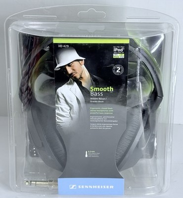 GENUINE Sennheiser HD 429 Over-The-Ear Headphones - New Factory Sealed!!!