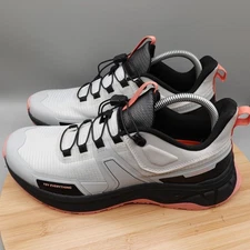 Nortiv 8 Shoes Womens 11 Hiking Gray Pink Quick Lace Trail SNHS239W Flaws