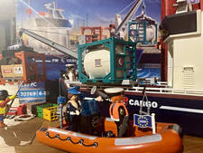 Playmobil Cargo Frachtschiff 70769 Containerschiff