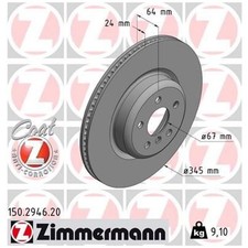 2x Bremsscheibe hinten für BMW 3-er G20 G21 4-er G22 G23 5-er G30 G60 | 2623336