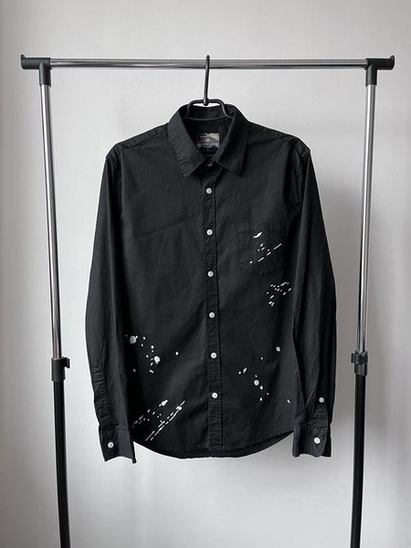 Men Maison Margiela Shirt Black Cotton 38 / M / 46