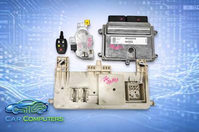 2004 VOLVO S40 40 OEM Series Engine Computer ECM BCM P30650677 Set CEM And Key