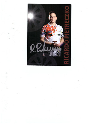 Autogramm - SIGNED....von ...Ricardo Pietreczko ( Dart )