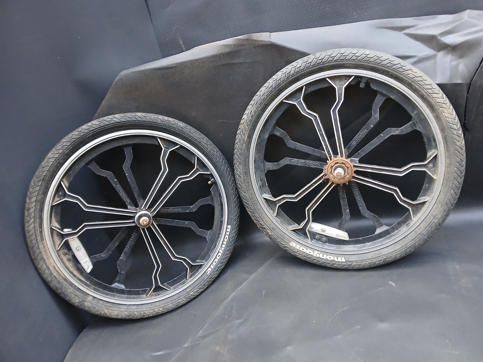 Rims Worn Tires As Is Parts