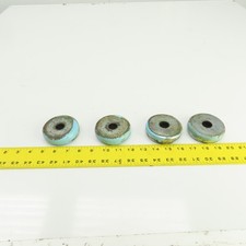 3" OD Vibration Isolation Mounting Shock Pads 5/8" Thru Hole Lot Of 4