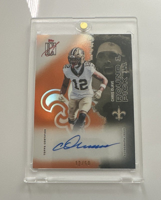 Topps 2025 Signature Class Chris Olave Saints Auto #39 12/50.      #MATCH🔥