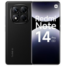 XIAOMI Redmi Note 14 Pro 5G 256 Go Noir minuit Reconditionné Très bon état