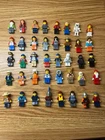 40 Bulk Lego Minifigure Lot, Minecraft, City, Knights, Star Wars