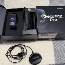 Samsung Gear Fit2 Pro SM-R365 Nero - Funzionante