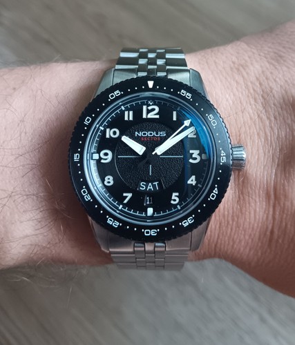 Nodus Sector II Pilot - Blackbird - Automatic Watch