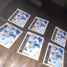 Score 1993 Eric Karros Los Angeles Dodgers MLB Baseball Card #486 Lot (7 Cards)