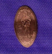 HAWAII GABBY "POPS" PAHINUI *Slack Key Guitar* Elongated Pressed Copper Penny