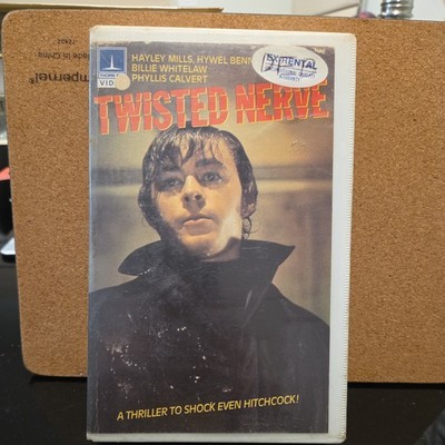 Twisted Nerve Super Rare VHS ex rental big box, Hayley Mills