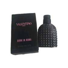 NEW Valentino Uomo Born In Roma Mini Eau De Toilette 4 ml / 0.135 oz New In Box